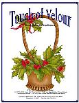 CH-120 Victorian Holly Basket