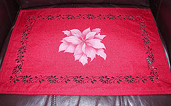 Poinsettia Placemat