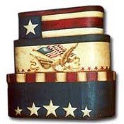 Eagle Flag Paper Mache