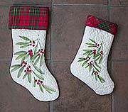 Quilted Xmas Stockings