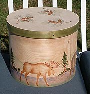 Moose & Pine Cone Accent Box