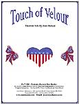 Patriotic Heart and Bow Border - PT-128