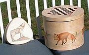 Red Fox & Wolf  Box